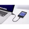 USB-kabel Renkforce RF-4463076 0,3 m USB-A naar Micro-USB-B zwart