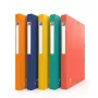 ELBA Boston 19151520 opbergdoos, A4, 40 mm, 9 stuks, assortiment kleuren