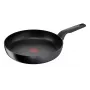 Tefal Hard Titanium Pro G28990 koekenpannenset, 2 stuks, titaancoating, aluminium, inductie, 175°C, zwart