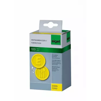 SIGEL WM002 maaltijd-/evenementenbonnen, geel, 100 stuks