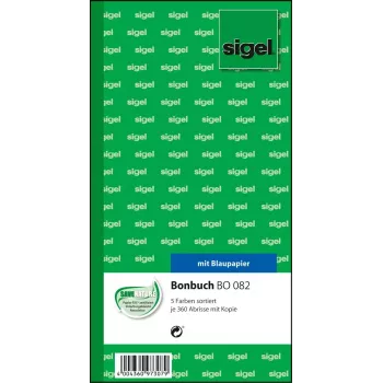 Niet-klevend etiket Sigel BO082 meerkleurig rechthoek