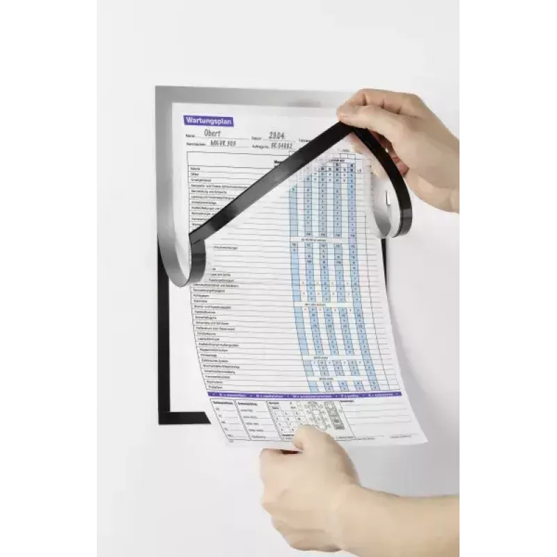 Magneetframe A4 Durable Duraframe zilver