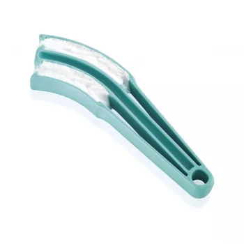 Leifheit 41316 microvezel-scrubborstel turquoise-wit