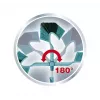 Schrobber Leifheit 41510 aluminium zwart turquoise