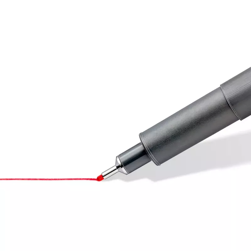Staedtler Pigment Liner 308 fineliner, 0,5 mm, etui van 6