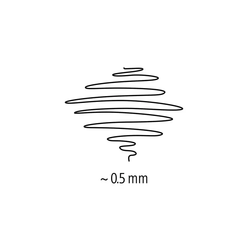 Staedtler Pigment Liner 308 fineliner, 0,5 mm, etui van 6