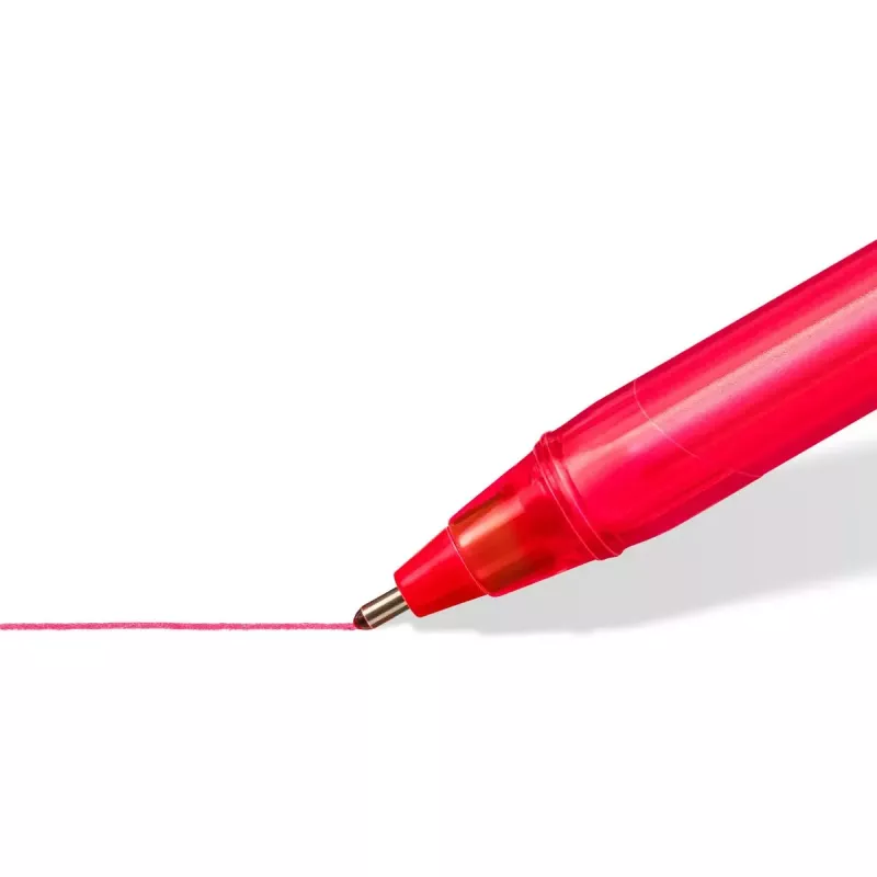 Clip-on intrekbare balpen Staedtler Ball 4320 meerkleurig 10 stuks