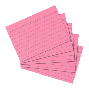 Kaartje Herlitz 10835890 roze 100 stuks