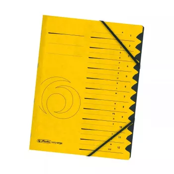 Tab-index Herlitz 10843340 geel A4