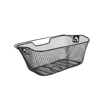 Fischer 61063 fietsdragermand, fijn gaas, zwart (61063)
