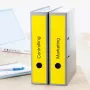 File labels HERMA A4 61x297 mm geel papier mat ondoorzichtig 60 stuks