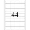 HERMA etiketten A4 48,3x25,4 mm wit extra sterk hechtend 1100 stuks