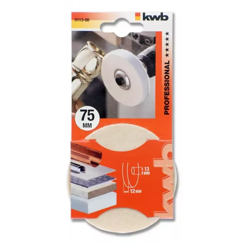Polijstpad KWB 511300 1 stuk