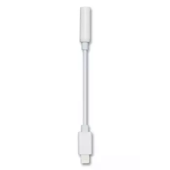 Audiokabel 2GO 797140 0,1 m 3,5 mm Lightning wit