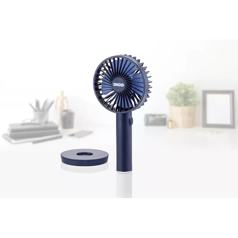 Unold Breezy II blauw 10 cm handventilator