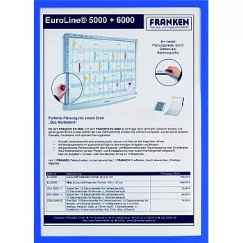 Magneetframe A3 Franken ITSA3M 03 blauw