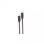 USB-kabel ShiverPeaks BS13-63025 USB4 Gen 3x2 1m USB C zwart