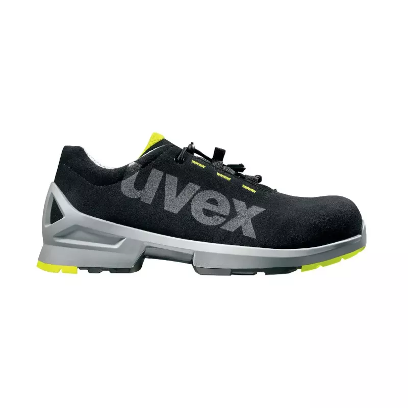 Veiligheidsschoenen UVEX 8544.8 S2 SRC — dames, bovenmateriaal van microvelours, PU-loopzool, mesh voering