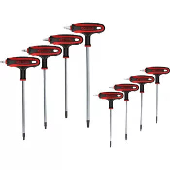 L-Torx-sleutel KS Tools 151.8165 chroom-vanadiumstaal 8 stuks