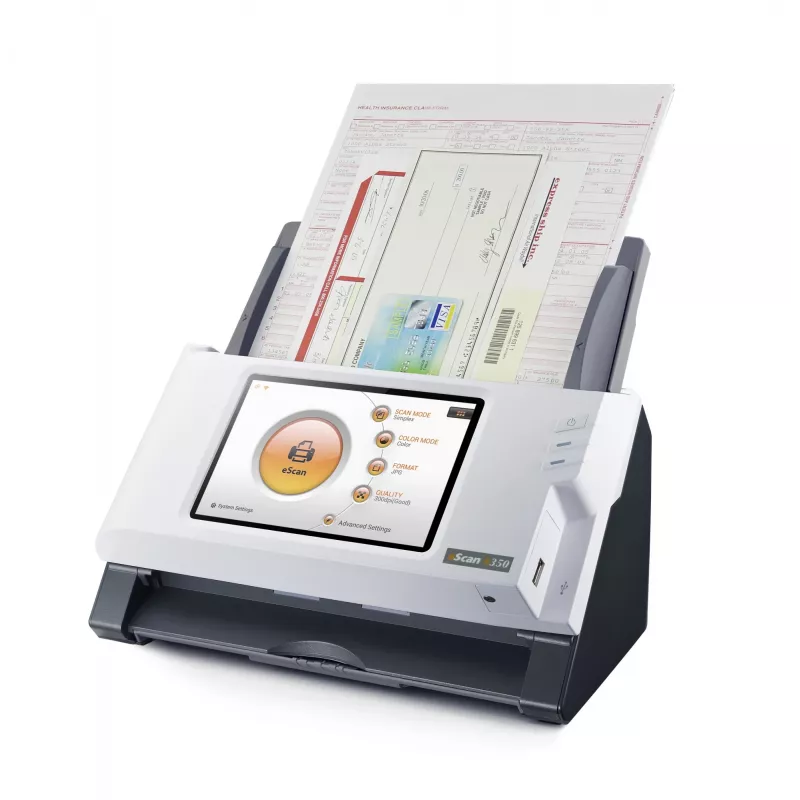 Plustek eScan A280 Essential ADF-scanner 600 x 600 DPI A4 zwart, wit