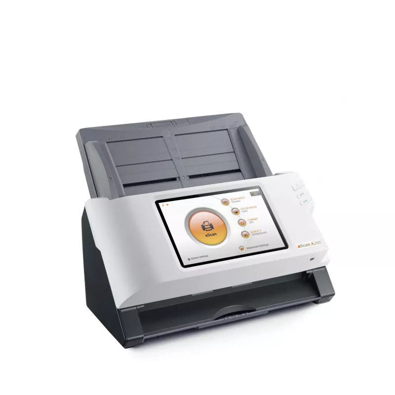 Plustek eScan A280 Essential ADF-scanner 600 x 600 DPI A4 zwart, wit