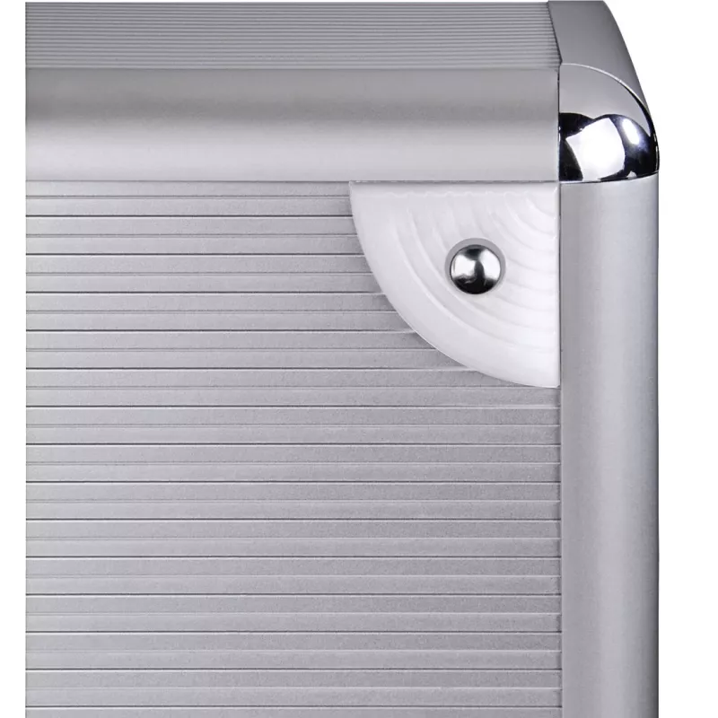 Hama 00181435 opbergkoffer Microgroove platencollectiekoffer zilver