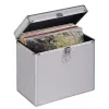 Hama 00181435 opbergkoffer Microgroove platencollectiekoffer zilver
