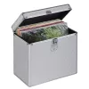 Hama 00181435 opbergkoffer Microgroove platencollectiekoffer zilver