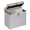 Hama 00181435 opbergkoffer Microgroove platencollectiekoffer zilver