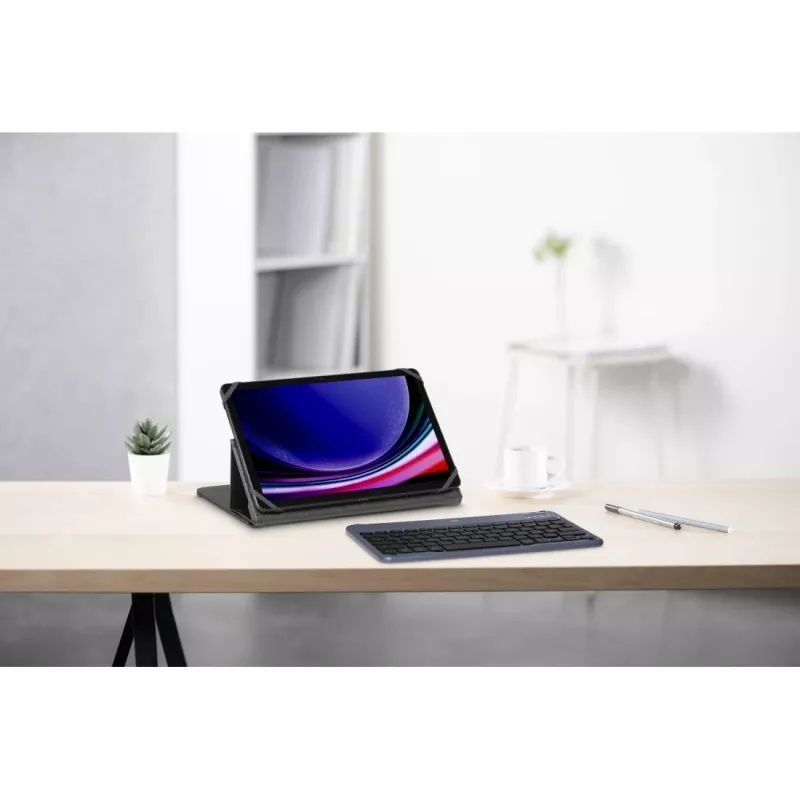 Hama Travel 500 Bluetooth-toetsenbordhoes voor tablets van 7–11 inch, QWERTZ (DE), zwart