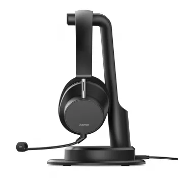 Hama BT-900 headset bedraad & draadloos hoofdband kantoor/callcenter USB Type-C Bluetooth oplaadstation zwart
