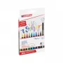 Edding viltstift 4-1340-10-4 10 kleuren brushpunt