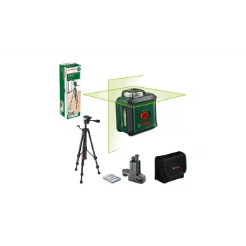 Bosch UniversalLevel 360 Premium-Set kruislijnlaser, bereik 12 m