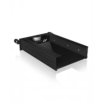 ICY BOX Carrier IB-148SSK-B HDD/SSD-behuizing zwart 2,5/3,5 inch
