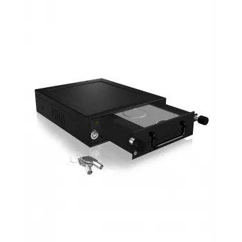 ICY BOX Carrier IB-148SSK-B HDD/SSD-behuizing zwart 2,5/3,5 inch