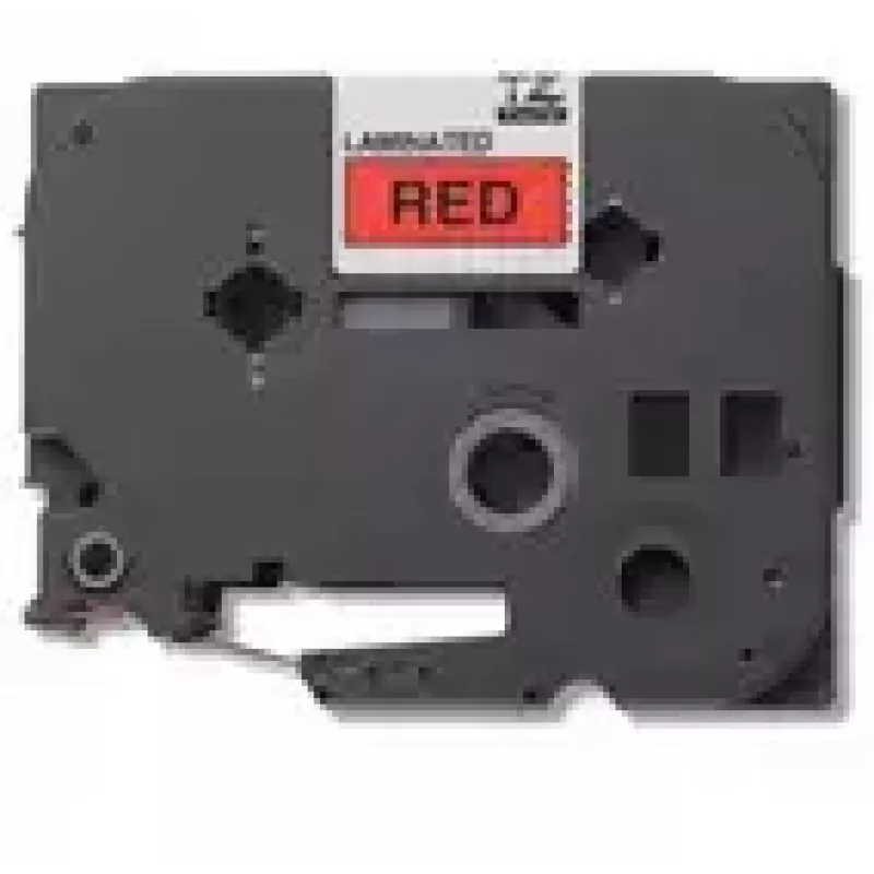 Etiketband Brother TZ-461 zwart op rood