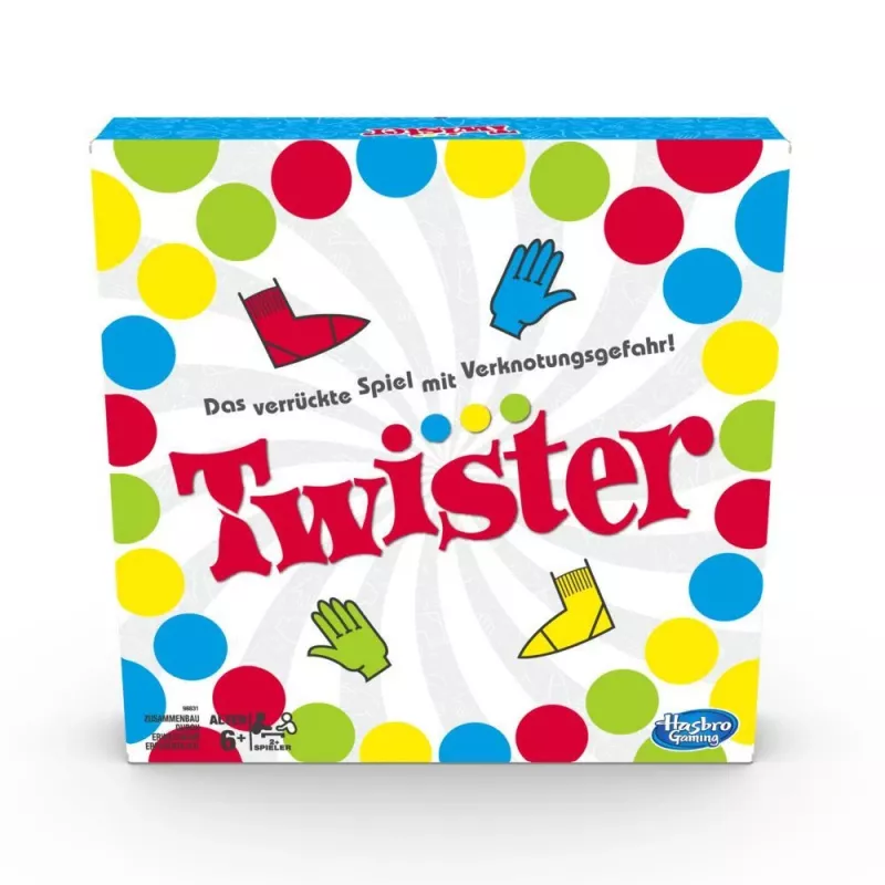 Hasbro Gaming Twister, Twisterspel, 6 jaar