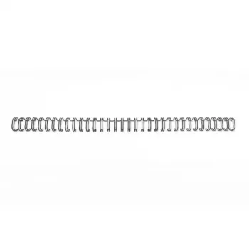 GBC draadbindspiralen 3:1 NO9 14 mm A4, zwart, 3 bladen, metaal, A4, 1,4 cm, 280 mm
