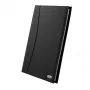 Rexel Soft Touch Smooth A4 displayboek 24 hoesjes zwart, zwart, 24 hoesjes, A4, 530 g, 237 mm, 324 mm