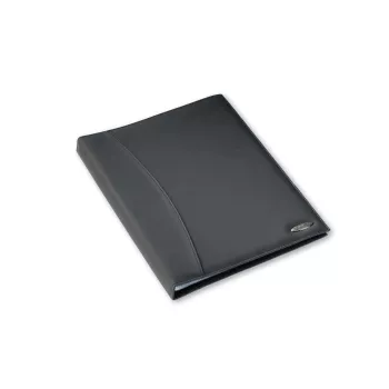 Rexel Soft Touch Smooth A4 displayboek 24 hoesjes zwart, zwart, 24 hoesjes, A4, 530 g, 237 mm, 324 mm