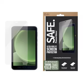 PanzerGlass SAFE. by ® screenprotector Samsung Galaxy Tab Active5 | Active3 | Ultra-Wide Fit
