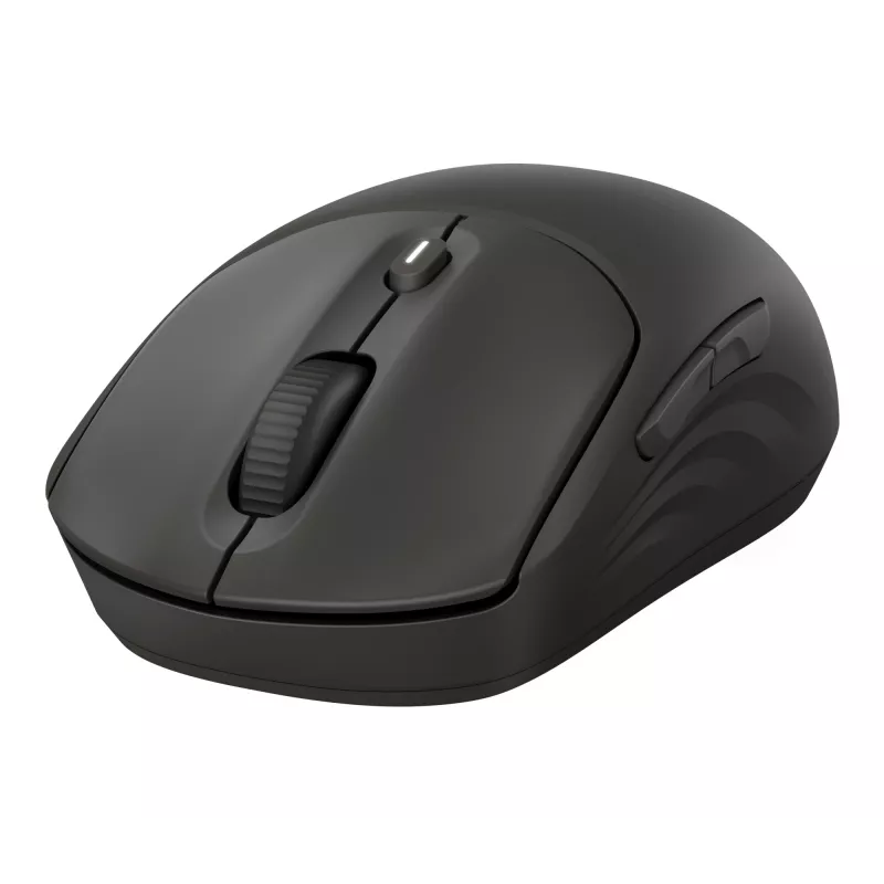 Draadloze muis HP 400 Quiet zwart — symmetrisch, RF & Bluetooth, 6000 DPI, 5 knoppen