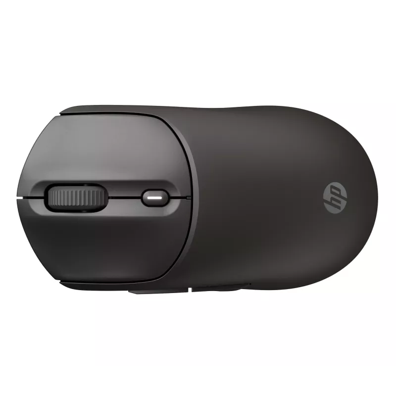 Draadloze muis HP 400 Quiet zwart — symmetrisch, RF & Bluetooth, 6000 DPI, 5 knoppen