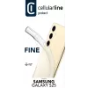 Cellularline Fine - Galaxy S25, hoesje, Samsung, Galaxy S25, 16,1 cm (6,36 inch), transparant