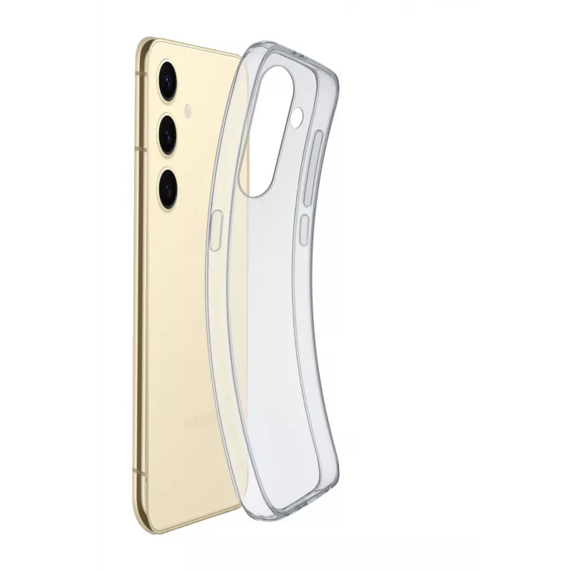 Cellularline Fine - Galaxy S25, hoesje, Samsung, Galaxy S25, 16,1 cm (6,36 inch), transparant