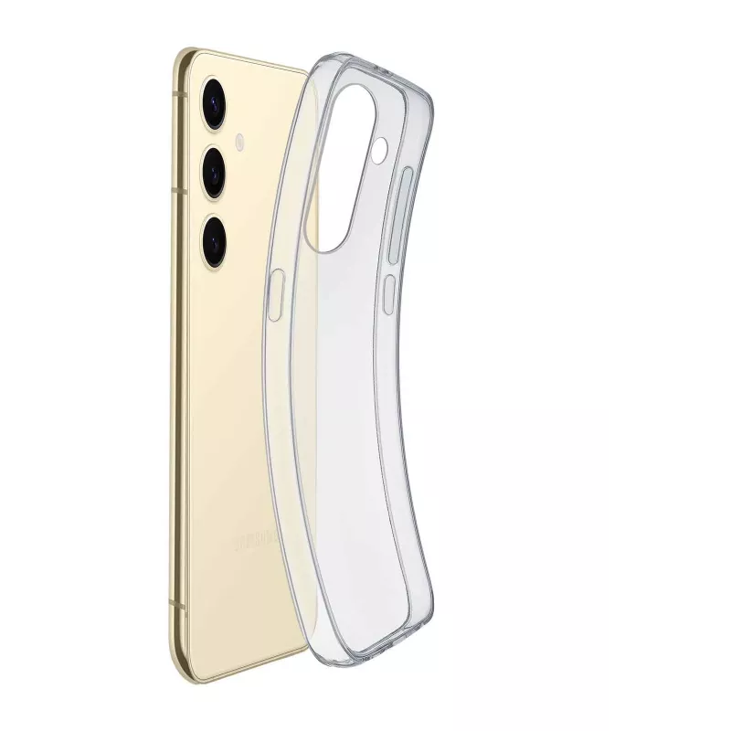Cellularline Fine - Galaxy S25, hoesje, Samsung, Galaxy S25, 16,1 cm (6,36 inch), transparant