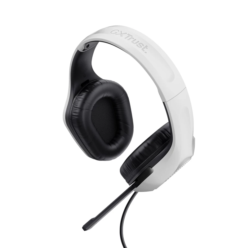 Trust GXT 415PS ZIROX headset bedraad hoofdband gaming zwart, wit