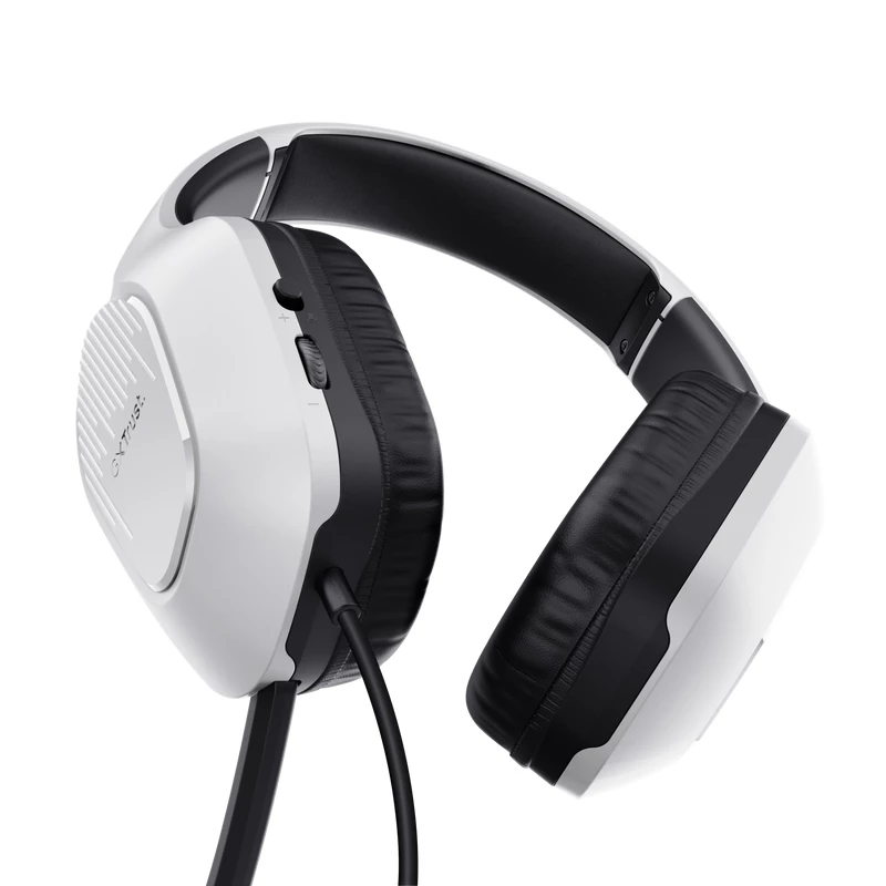 Trust GXT 415PS ZIROX headset bedraad hoofdband gaming zwart, wit