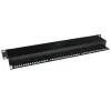 ACT patchpanel CAT5E afgeschermd 24 poorten met afdekking