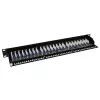 ACT patchpanel CAT5E afgeschermd 24 poorten met afdekking